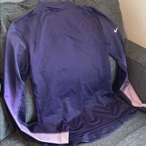 NIKE Pro Hyperwarm Turtleneck Jacket - Picture 2 of 5